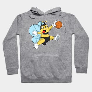 Bee as Basketball player with Basketball Hoodie